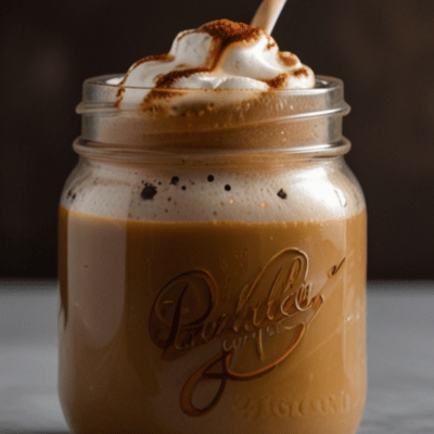 Flavored dalgona coffee variations with vanilla