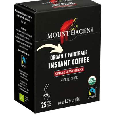 Black box of Mount Hagen coffee